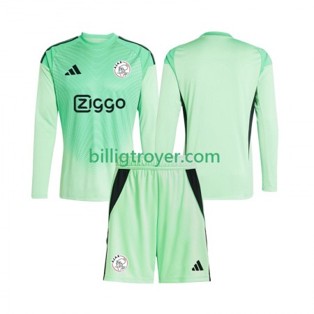 Billige Fotballdrakter AFC Ajax Keeper Barn Hjemmedraktsett 2025/26 Langermet